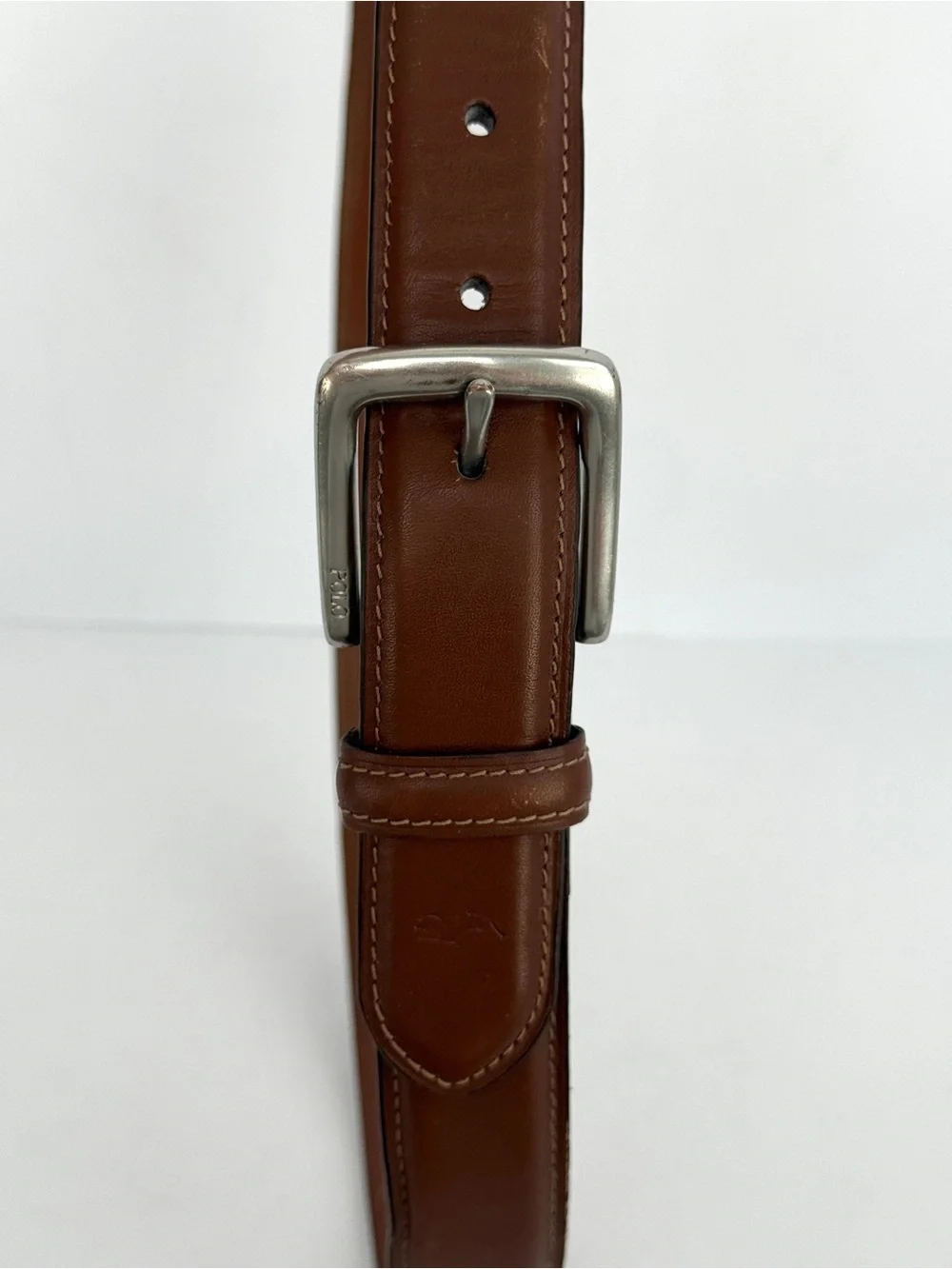 Polo Ralph Lauren Brown Leather Belt Size 32 (80 cm)